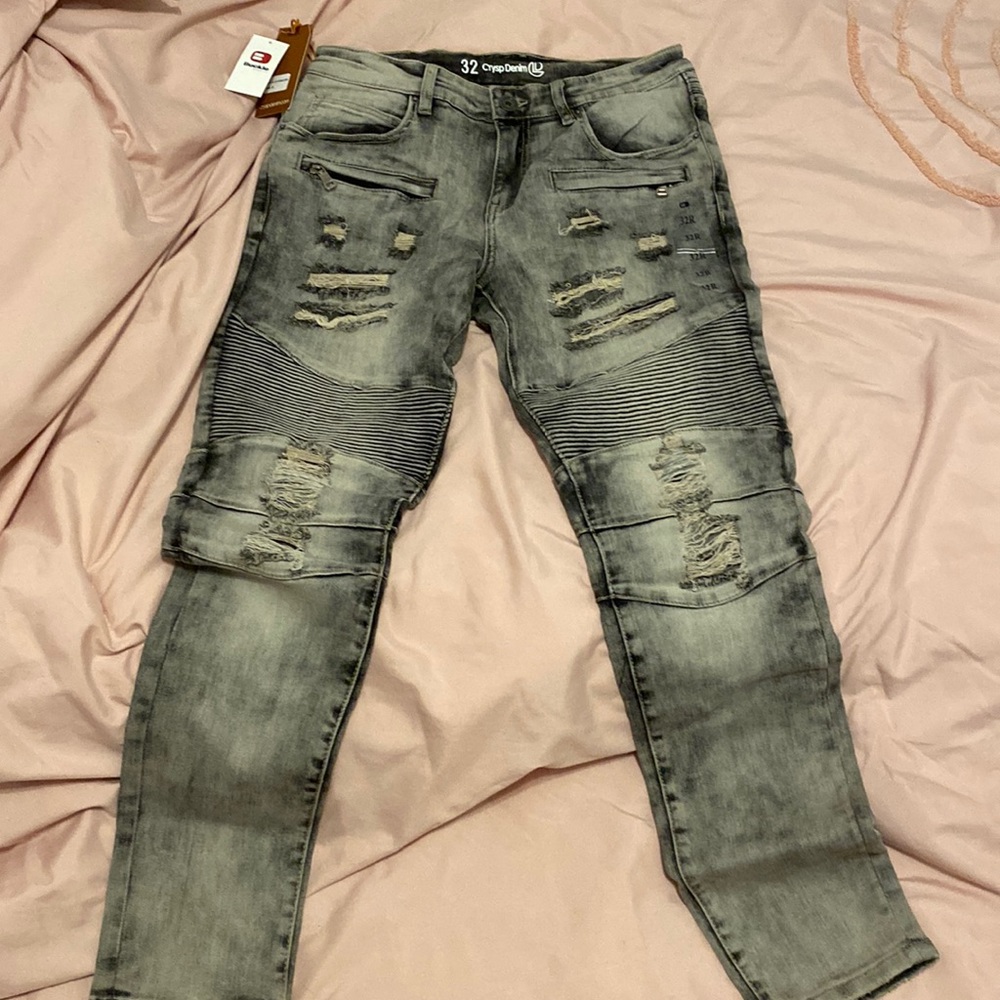 Men’s jeans size 32, gray